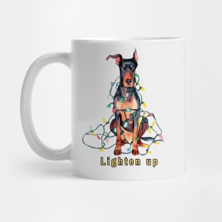 Lighten up Doberman Mug